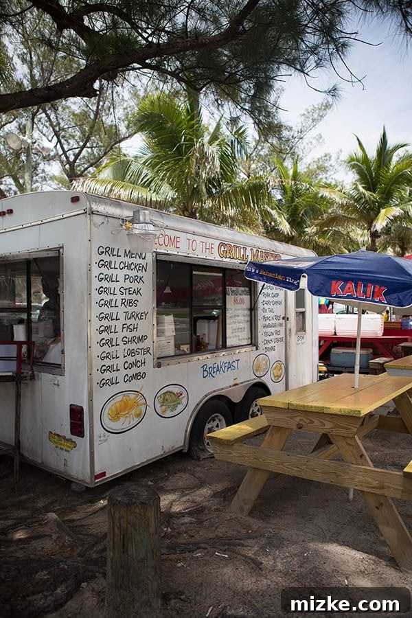 Nassau Bahamian Paradise 5 Food trucks and restaurants at Nassau Fish Fry