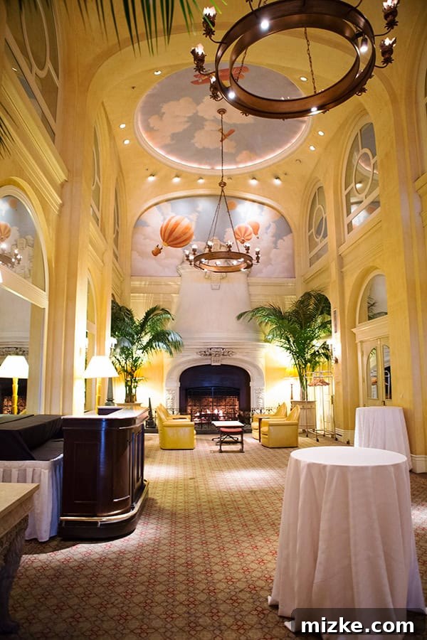 A stylish lounge area, perfect for relaxation or small gatherings. An elegant and spacious sitting area in the hotel lobby, set for an event.