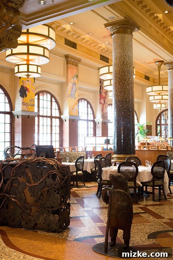 The Grand Cafe: An exquisite dining experience at Hotel Monaco. The opulent and beautifully adorned Grand Cafe restaurant within the hotel.