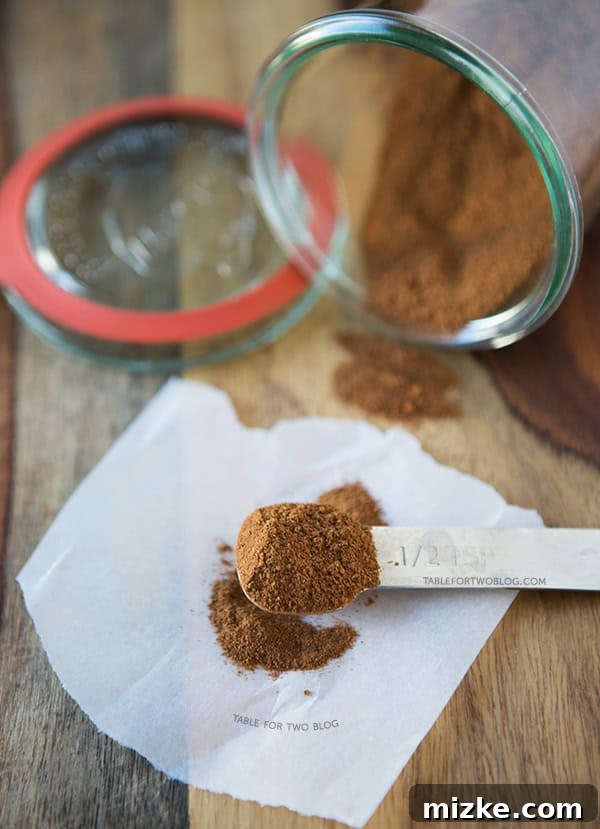 DIY Apple Pie Spice | tablefortwoblog.com