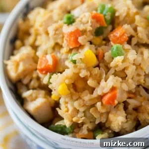Wok-Tossed Chicken Fried Rice 2 Take-Out, Fake-Out: Chicken Fried Rice
