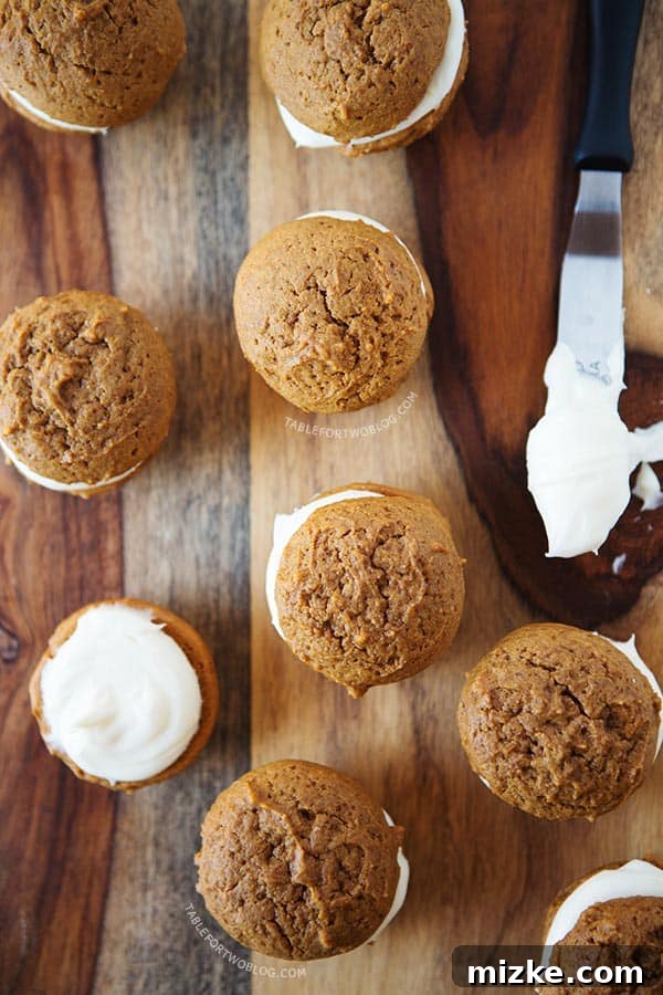 Mini gingerbread whoopie pies are the perfect little treat for the holiday season! Make this for all your festive gatherings! Mini gingerbread whoopie pies with a creamy lemon filling, ready to be devoured at any holiday gathering.