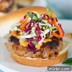 These lemongrass pork burgers offer an aromatic profile of citrus and spice