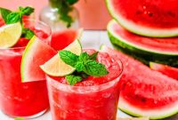 How to Make Taiwanese Watermelon Slush