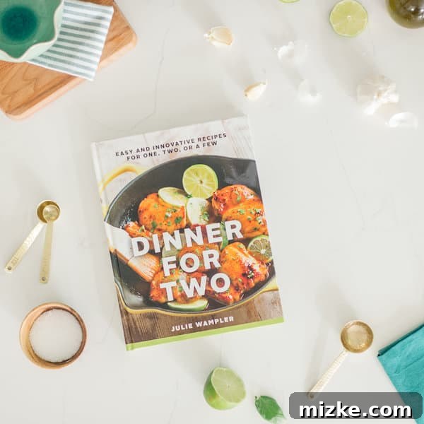 Dinner for Two cookbook by Julie Chiou