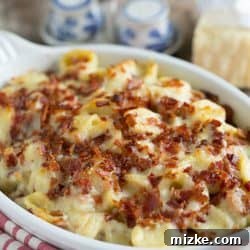 mac and cheese casserole for two
