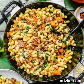 pumpkin sausage pasta