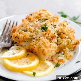 panko parmesan baked cod